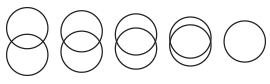 Deux cercles se rejoignants